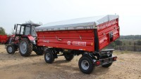 Przyczepa rolnicza ciężarowa T710/1 6t METAL-FACH dwuosiowa