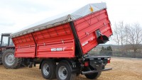 Przyczepa ciężarowa rolnicza tandemowa T755 14t﻿﻿ METAL-FACH
