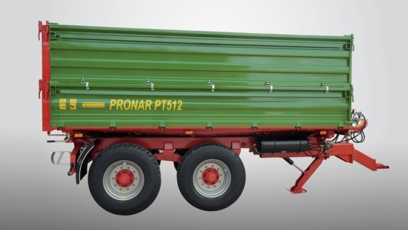 Przyczepa rolnicza ciężarowa tandem paletowa PT512 12t PRONAR