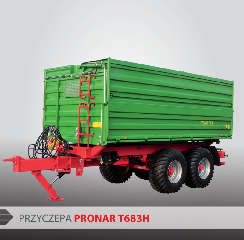 Przyczepa rolnicza ciężarowa tandem T683H 15,2t PRONAR