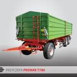 Przyczepa rolnicza ciężarowa trzyosiowa T780 16,3t PRONAR