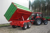 Przyczepa rolnicza ciężarowa tandem T663/1 i T663/1 SILO 10t PRONAR