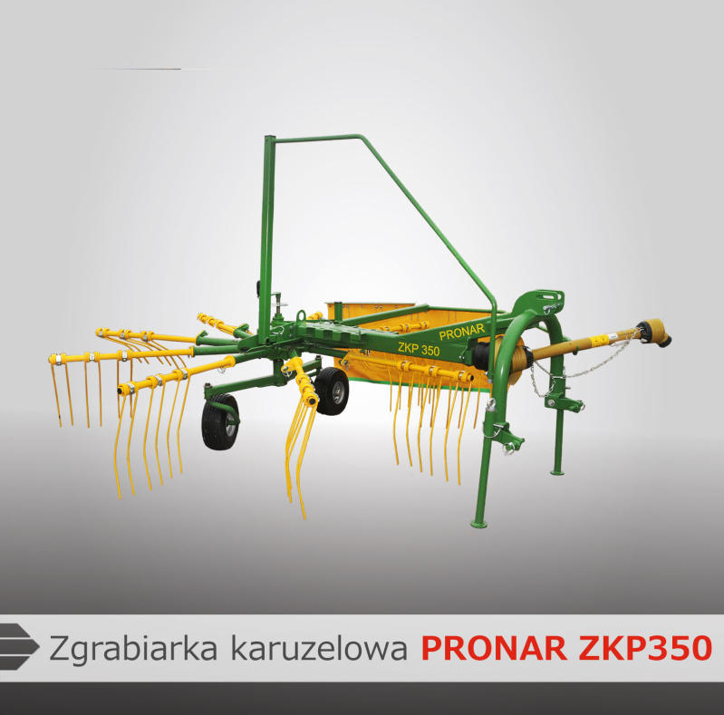 Zgrabiarka karuzelowa ZKP350 PRONAR