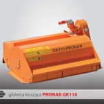 Kosiarka do poboczy głowica GK80L, GK110, GK140 PRONAR