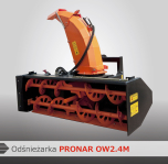 Odśnieżarki OW2.4 M (napęd  mechaniczny) OW2.4 H (napęd hydrauliczny) PRONAR
